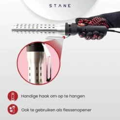 Bbq Aansteker Electrisch - Looftlighter - Bbq Starter - Bbq Accesoires - One Minute Lighter - Incl. Bbq Handschoenen - ®Stane -Barbecue Grill Winkel 1200x1200 682