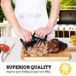 Mountain Grillers Claws-High Quality Meat Claws For American BBQ Pulled Pork-Plastic Meat Claws For Slicing-Vaatwasser Safe Bear Claws Gift Idee -Barbecue Grill Winkel 1200x1200 734