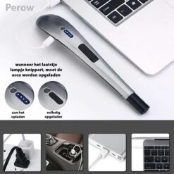 Oplaadbare Lange Elektrische Aansteker - Zilver - Duurzame Plasma Aansteker - Inclusief Cadeauverpakking - BBQ - Kaarsen -Barbecue Grill Winkel 1200x1200 850