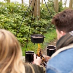 Esschert Design - Driepoot Met Ketting - Haardvuur Accessoires - Staal - Zwart -Barbecue Grill Winkel 1200x1200 94