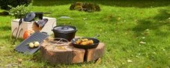 EL Fuego Dutch Oven Set Gietijzer 7-delig -Barbecue Grill Winkel 1200x482