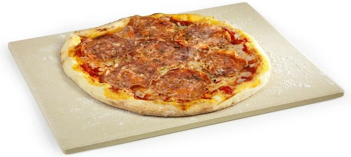 Barbecook BBQ Pizzaplaat - Pizzasteen - Voor Barbecue - Rechthoekig - 43 X 35 Cm 7 Barbecook BBQ Pizzaplaat - Pizzasteen - Voor Barbecue - Rechthoekig - 43 X 35 Cm - Afbeelding 5