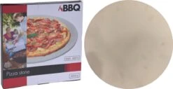 MaxxHome Pizzasteen - BBQ Steen - Pizzasteen Voor De Lekkerste Bereiding Van Een Pizza Op Jouw Barbecue Of In De Oven - Pizza Steen Rond - Medium (33 Cm) -Barbecue Grill Winkel 1200x616