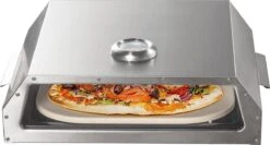 Bighorn Pizzaoven Met Pizzasteen Voor Barbecue - Grilloven - Draagbare - Edelstaal -Barbecue Grill Winkel 1200x648