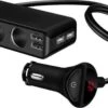 WiseGoods - Premium Auto Sigarettenaansteker Splitter - 4 Poorten USB - Autolader USB - Autolader Splitter - 12V Splitter -Barbecue Grill Winkel 1200x728
