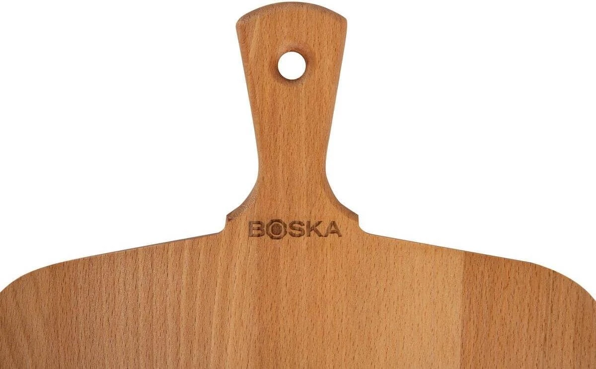 Boska Pizzaschep Amigo - Voor Warme En Koude Pizza - Kort Handvat - Beukenhout - 30 Cm Breed 5 Boska Pizzaschep Amigo - Voor Warme En Koude Pizza - Kort Handvat - Beukenhout - 30 Cm Breed - Afbeelding 3