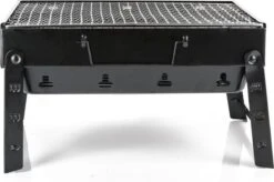 Merkloos Decopatent® Portable Houtskool BBQ - Barbecue - Inklapbaar - Barbecue Houtskool - Tafel Grill - Camping - Strand - Festival - Park -Barbecue Grill Winkel 1200x797 2