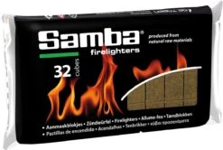 Samba Aanmaakblokjes Bruin (32 Stuks) - Milieuvriendelijk -Barbecue Grill Winkel 1200x805 2