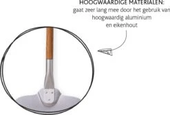 Boska Pizzaschep Barbecue - Kort Handvat - Stabiel - Aluminium - Eikenhout - BBQ Accessoires 27 Boska Pizzaschep Barbecue - Kort Handvat - Stabiel - Aluminium - Eikenhout - BBQ Accessoires -Barbecue Grill Winkel 1200x811