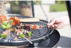 BBGRILL Driepoot Barbecue Zwart 172 Cm BBQ TRIPOD -Barbecue Grill Winkel 1200x813