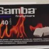 Samba Aanmaakblokjes Wit - 40 Stuks