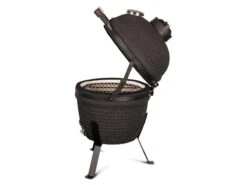 Patton Kamado Grill 13" - Keramisch - Kookoppervlak Ø 28 - Mat Zwart -Barbecue Grill Winkel 1200x900 25