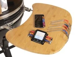 Patton - Kamado 21" - Premium Black - Keramische Barbecue - Incl. Bluetooth Kerntemperatuurmeter - LED Verlichting - Large - Compleet - Zwart -Barbecue Grill Winkel 1200x900 29