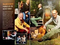 2-L Home & Garden XL Rookoven - RVS - 80x40x28 Cm - 3 Etages -Barbecue Grill Winkel 1200x918