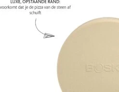 Boska Pizzasteen Deluxe - Voor Oven & BBQ - Knapperige Pizza's - Ø 29.5 Cm - BBQ Accessoires 25 Boska Pizzasteen Deluxe - Voor Oven & BBQ - Knapperige Pizza's - Ø 29.5 Cm - BBQ Accessoires -Barbecue Grill Winkel 1200x921 3