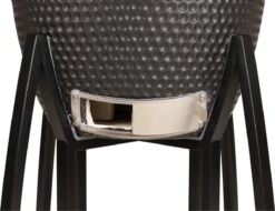 Patton - Kamado 21" - Premium Black - Keramische Barbecue - Incl. Bluetooth Kerntemperatuurmeter - LED Verlichting - Large - Compleet - Zwart -Barbecue Grill Winkel 1200x923