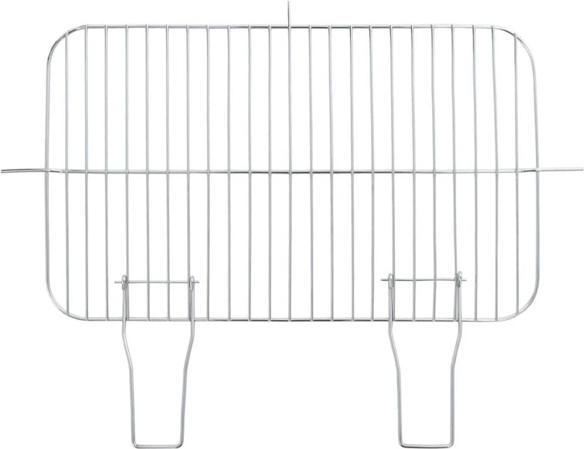 Verrijdbare Barbecue – Houtskool/Briketten - Verstelbare Grillplaat – Houten Tafel – Winscherm – Gewicht 5.9kg 12 Verrijdbare Barbecue – Houtskool/Briketten - Verstelbare Grillplaat – Houten Tafel – Winscherm – Gewicht 5.9kg - Afbeelding 10