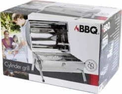 BBQ Collection Houtskoolbarbecue - Cilinder - Chroom -Barbecue Grill Winkel 1200x925