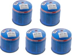 5x Gasprikvulling Maximum 360ML/190gram Butane – Propaan Gasbus 6.7oz Gaspatroon Butaangas Gasfles Priktank Camping Gasvulling Voor Kooktoestel Of Bbq