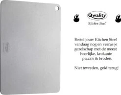 Pizzasteen Van Staal – Pizza Steen - Pizza En Brood Bakken - 40 X 30 X 0,6 Cm - Cadeau Voor Man - Kitchen Steel By Qwality 12 Pizzasteen Van Staal – Pizza Steen - Pizza En Brood Bakken - 40 X 30 X 0,6 Cm - Cadeau Voor Man - Kitchen Steel By Qwality -Barbecue Grill Winkel 1200x944 1