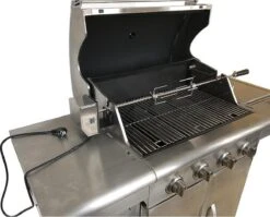 BBQNovation Elektrisch Draaispit Deluxe Met Extra Lang RVS Spit Geschikt Voor Meeste GAS BBQ's -Barbecue Grill Winkel 1200x968