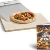 Burnhard Pizzasteen 38 X 30 X 1,5 Cm + Pizzaschep -Barbecue Grill Winkel 1200x978
