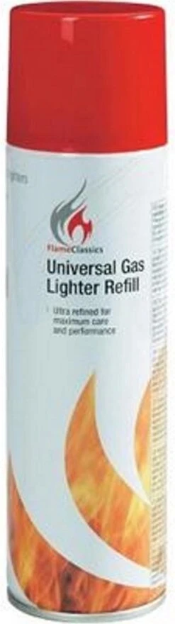 Butaan Gasfles / Aansteker Navulgas - 250 Ml -Barbecue Grill Winkel 337x1200