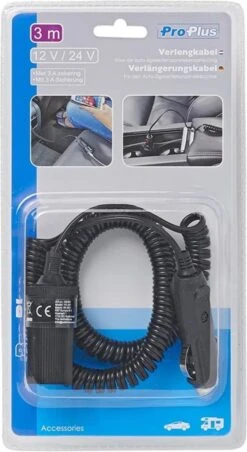 Proplus Verlengkabel Sigarettenaansteker 3m 12/24 Volt 3 Ampère -Barbecue Grill Winkel 656x1200