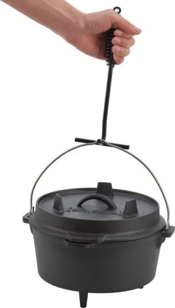 Dutch Oven Enkhuizen Met Deksel Gietijzer Zwart 4,2 L -Barbecue Grill Winkel 684x1200 2