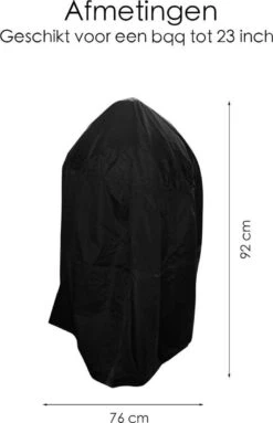 BBQ Beschermhoes - Voor Kamado - Universeel - Tot 23 Inch - Zwart 12 BBQ Beschermhoes - Voor Kamado - Universeel - Tot 23 Inch - Zwart -Barbecue Grill Winkel 774x1200 3