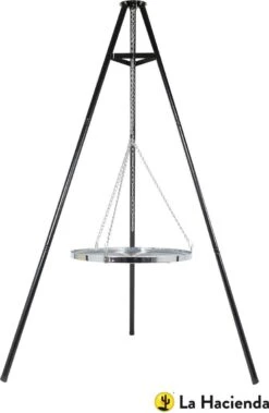 BBGRILL Driepoot Barbecue Zwart 172 Cm BBQ TRIPOD -Barbecue Grill Winkel 782x1200