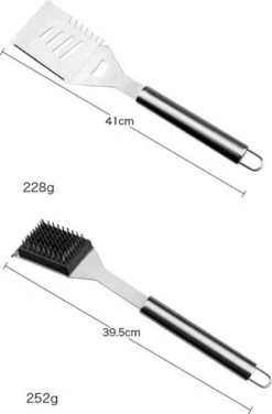 Sens Design BBQ Accesoires - 18 Delig - BBQ Gereedschapset Koffer -Barbecue Grill Winkel 788x1200 1