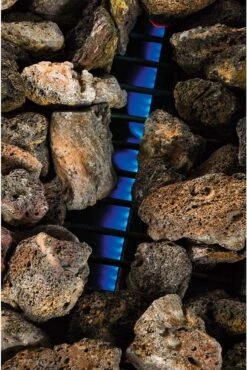 Halifax Gasbarbecue 5,5 KW - Buitenkeuken Met Lavasteen Grillplaat En Gaspit - 100x98 Cm -Barbecue Grill Winkel 802x1200 1