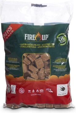 Fire-Up Aanmaakblokjes Zak A 192 Stuks -Barbecue Grill Winkel 811x1200