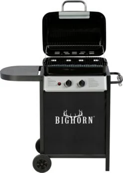 Bighorn Gasbarbecue En Grill – 2 Branders – Zwart 25 Bighorn Gasbarbecue En Grill – 2 Branders – Zwart -Barbecue Grill Winkel 851x1200