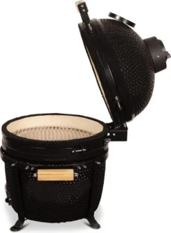 Patton Kamado 15" - Keramisch - Tafel Model - Premium Black - Medium - Zwart -Barbecue Grill Winkel 881x1200