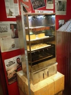 2-L Home & Garden XL Rookoven - RVS - 80x40x28 Cm - 3 Etages -Barbecue Grill Winkel 895x1200