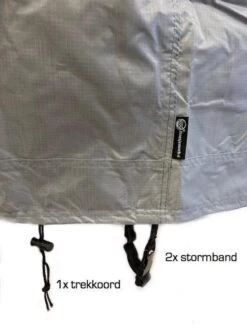 COVER UP HOC Diamond Bbq Hoes Rond - 70x80 Cm - Waterdicht Met Stormbanden En Trekkoord - Geschikt Voor O.a. Kamado, Big Green Egg, Grill Guru, The Bastard, Patton,Weber -Barbecue Grill Winkel 900x1200 15