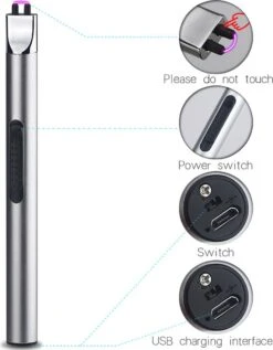 Staza - Oplaadbare Lange Elektrische Aansteker - Duurzame Plasma Aansteker - Inclusief Cadeauverpakking - BBQ - Kaarsen - Zwart 9 Staza - Oplaadbare Lange Elektrische Aansteker - Duurzame Plasma Aansteker - Inclusief Cadeauverpakking - BBQ - Kaarsen - Zwart -Barbecue Grill Winkel 936x1200